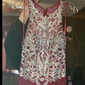 Burgundy Prom Dress